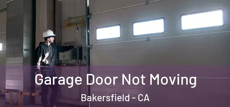  Garage Door Not Moving Bakersfield - CA