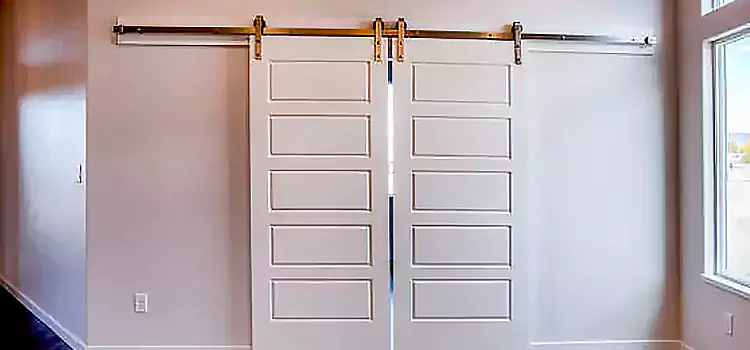 Glass Barn Door with Installation Hardware Kit Bakersfield