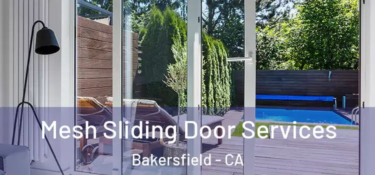 Mesh Sliding Door Services Bakersfield - CA